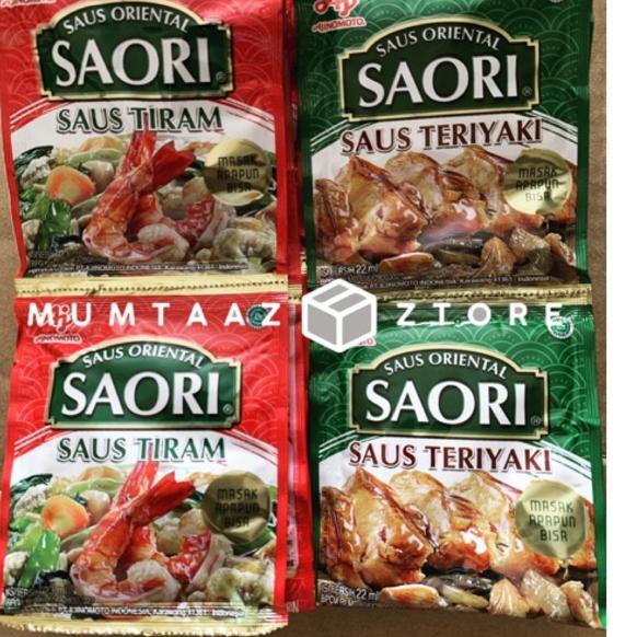 

Sale Sekarang-- ☘️ MUMTAAZZTORE ☘️ AJINOMOTO Saori Tiram Teriyaki RENCENG