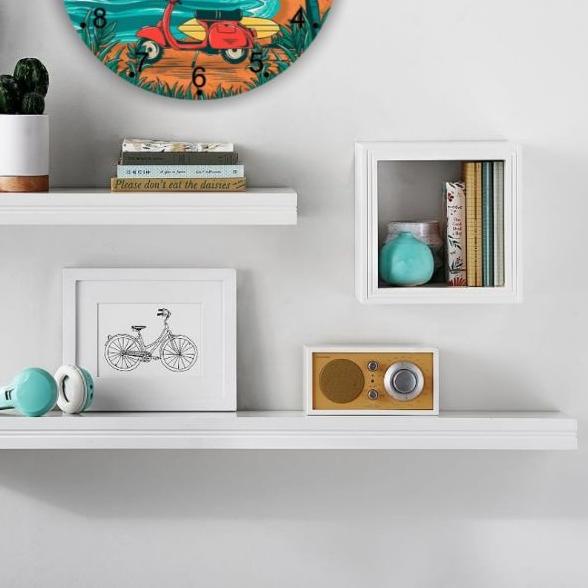 ♢ Jam Dinding Unik Aesthetic Art Minimalis Hiasan Dekorasi Seni Estetik ✩