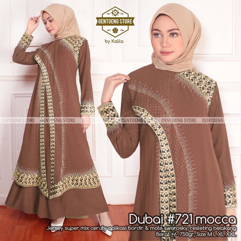 ABAYA DUBAI 721 /GAMIS ABAYA TURKEY JUMBO LD 120/ABAYA TURKEY WARNA