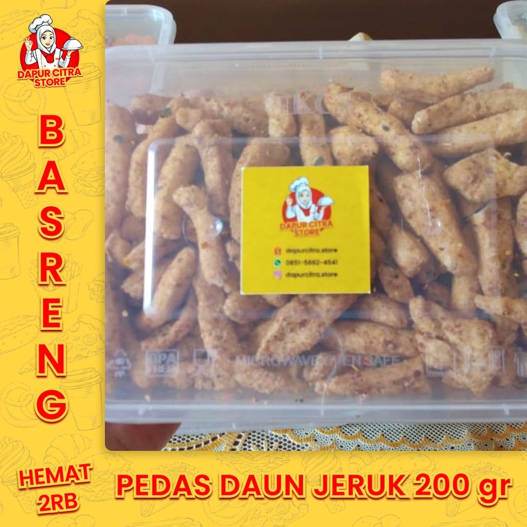 

BASRENG PEDAS DAUN JERUK 200 gr - BOX - HEMAT 2RB - OPEN RESELLER