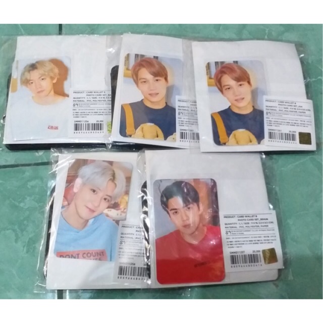 EXO GOODS EXPLORATION CARD WALLET PHOTOCARD SET