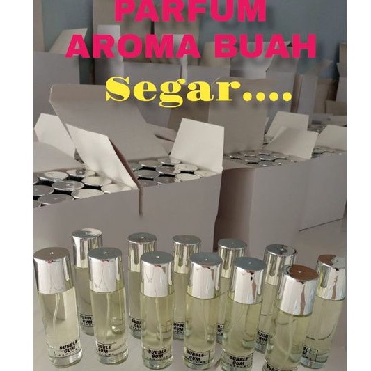 PARFUM REFILL AROMA BUAH BUAHAN PERMEN KARET BEBAS request