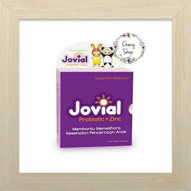 Jovial Probiotic dan Zinc (exp. Mei 2020) isi 20sachet