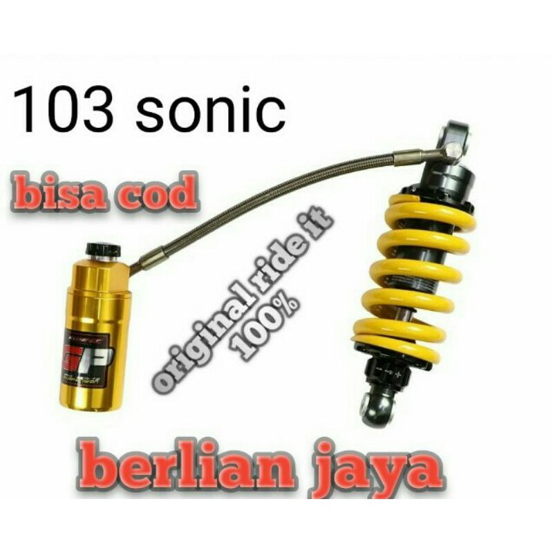 mono shok/shock belakang buat Honda sonic 150/supra GTR150/sonic150 tabung pisah rebond/click fungsi