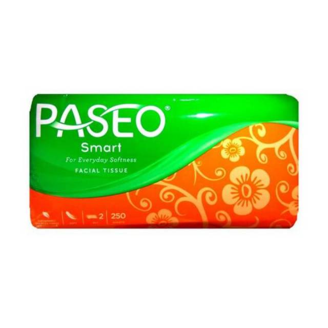 Tisu Paseo Smart Facial Tissue [250 Sheets/ 2 Ply]