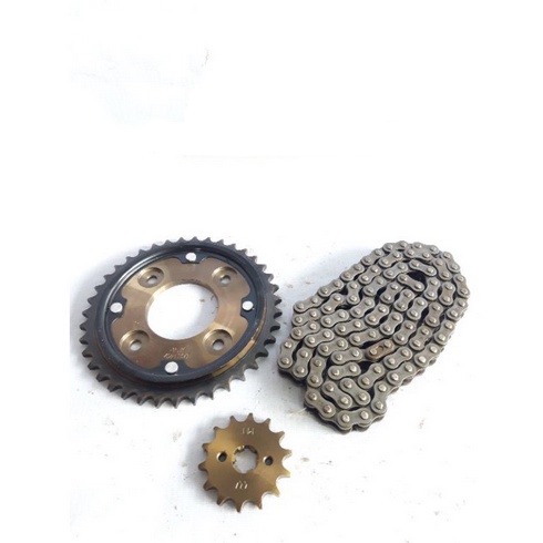 Gir Ger Gear Paket Set Gold Bahan Baja Supra x 125 Fi Blade Fi Revo Absolute Fi Injeksion Injeksi