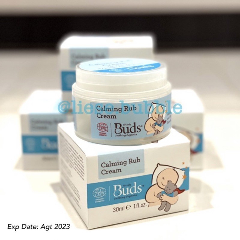 Buds Calming Rub Cream 30ml - READY Original Import