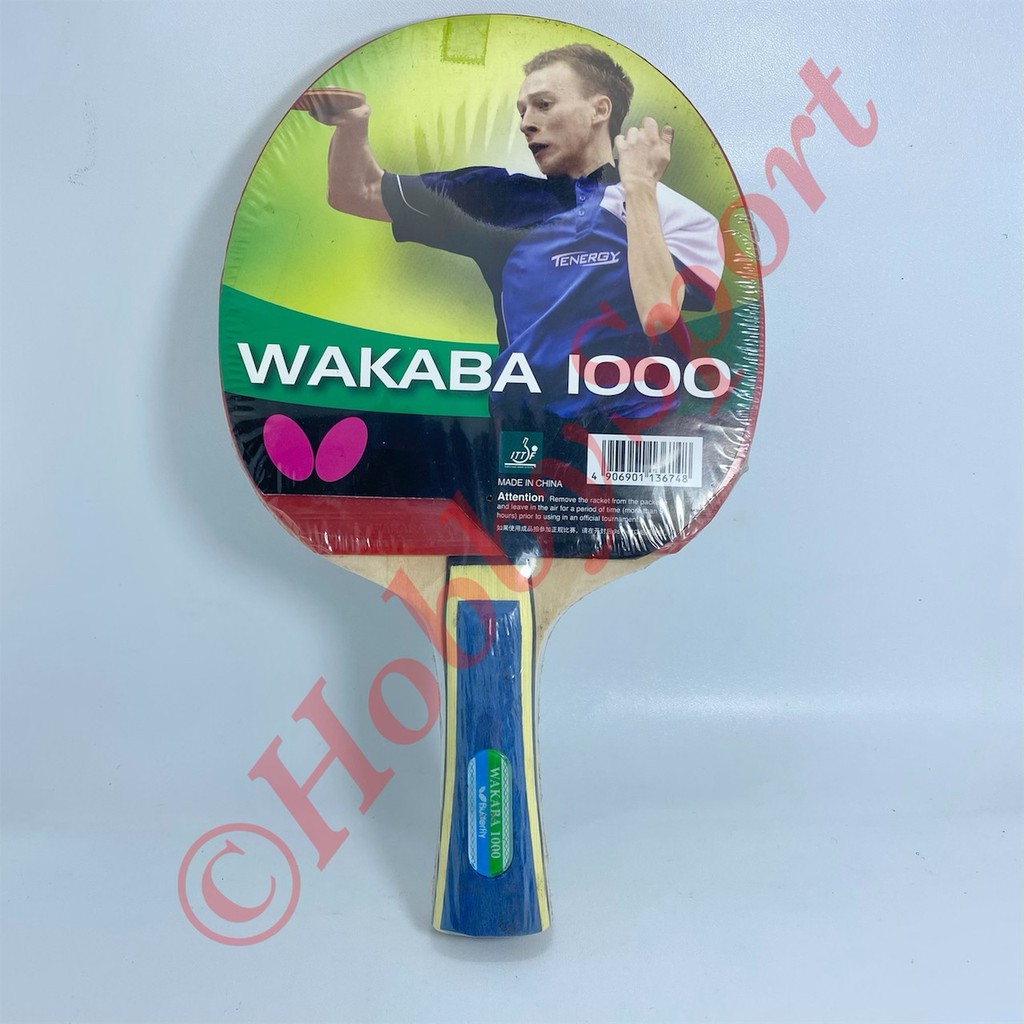 Bat Pingpong Butterfly Wakaba 1000 ITTF Tenis Meja Ping Pong Bet Bad