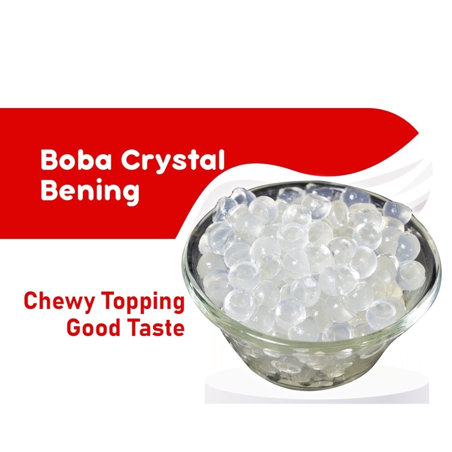 SIRUP BOBA CRYSTAL 1 KG / TOPPING MINUMAN / JELLY BUBBLE KRISTAL MINI