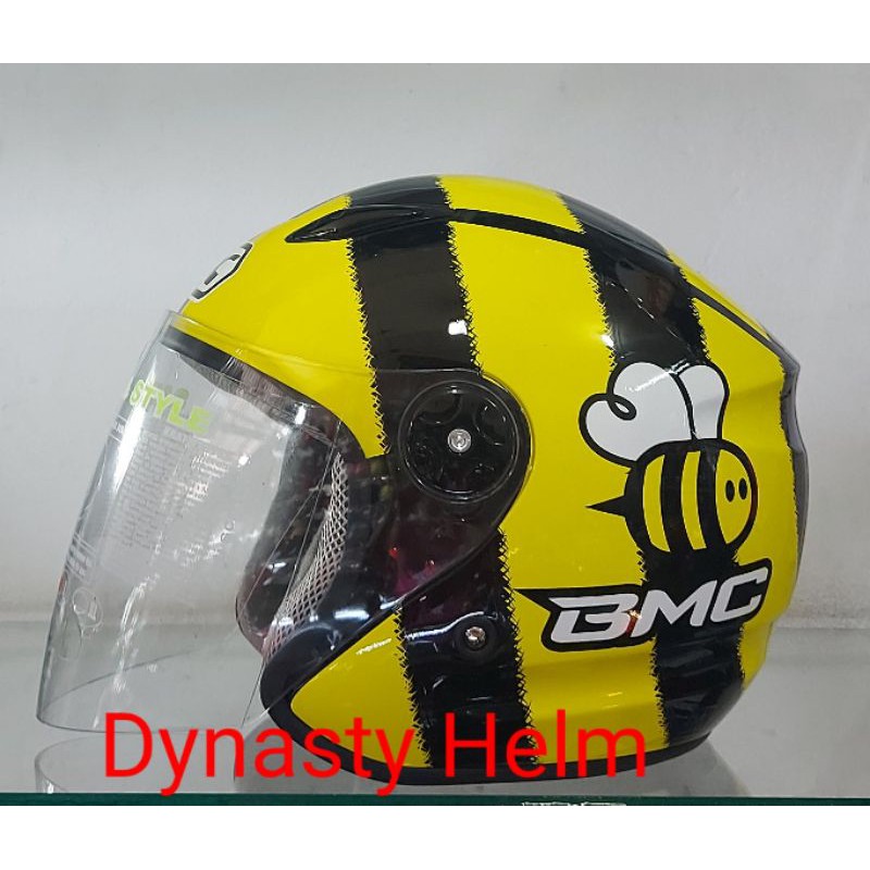 BMC MILAN MOTIF FLUFFY BEE BLACK/YELLOW
