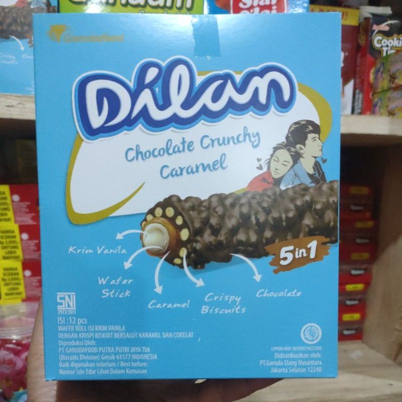 

Coklat Dilan 5in1 1box isi 12pcs