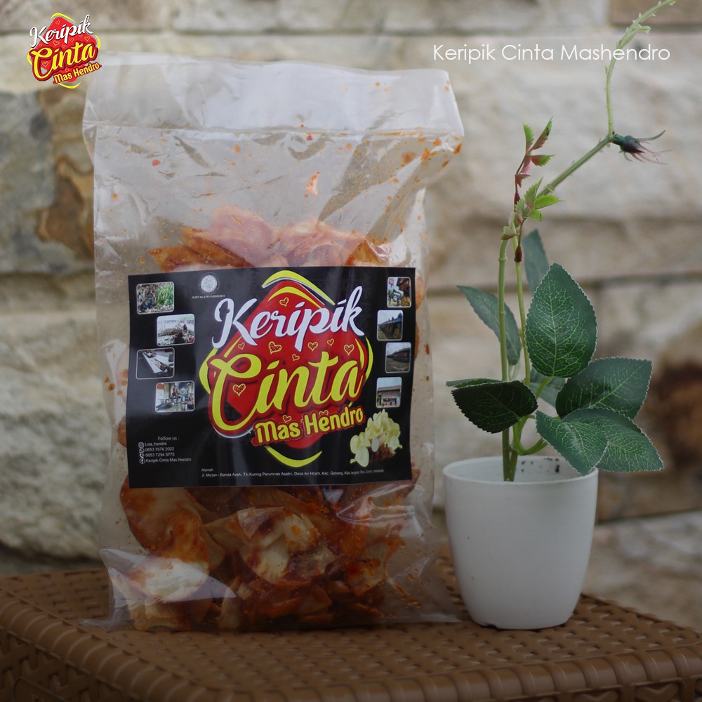 

Keripik Singkong Pedas Manis Cinta Mas Hendro