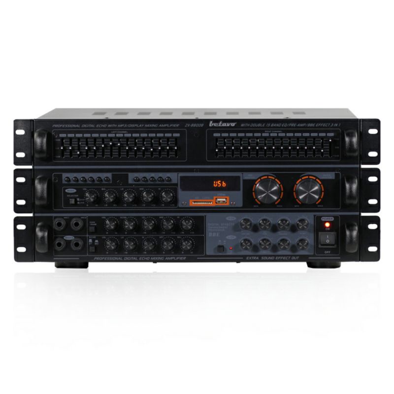 Ampli Betavo ZX 8800B Mixing Power Amplifier ZX 8800 B ORIGINAL