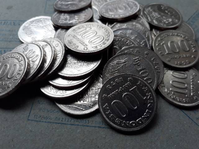Emang Bener Harga Koin 100 Rupiah 1973 yang bernilai Rp 3 juta per keping?