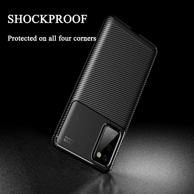 Case Samsung Galaxy S20 FE Softcase Samsung Galaxy S20  FE Rugged Armor ORI