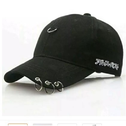 ( SIAP COD ) Promo Termurah Topi Baseball Korea Piercing Ring KPOP / Topi Murah / Topi Baseball Mura