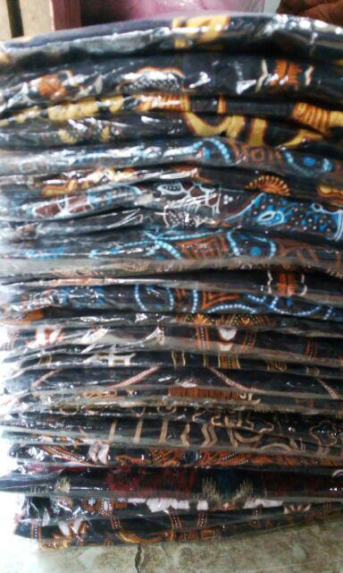 Bswart Batik Hrb026 Kenongo Hem Pendek Padi Pekalongan M L Xl Batik Pria Murah Modern Grosir