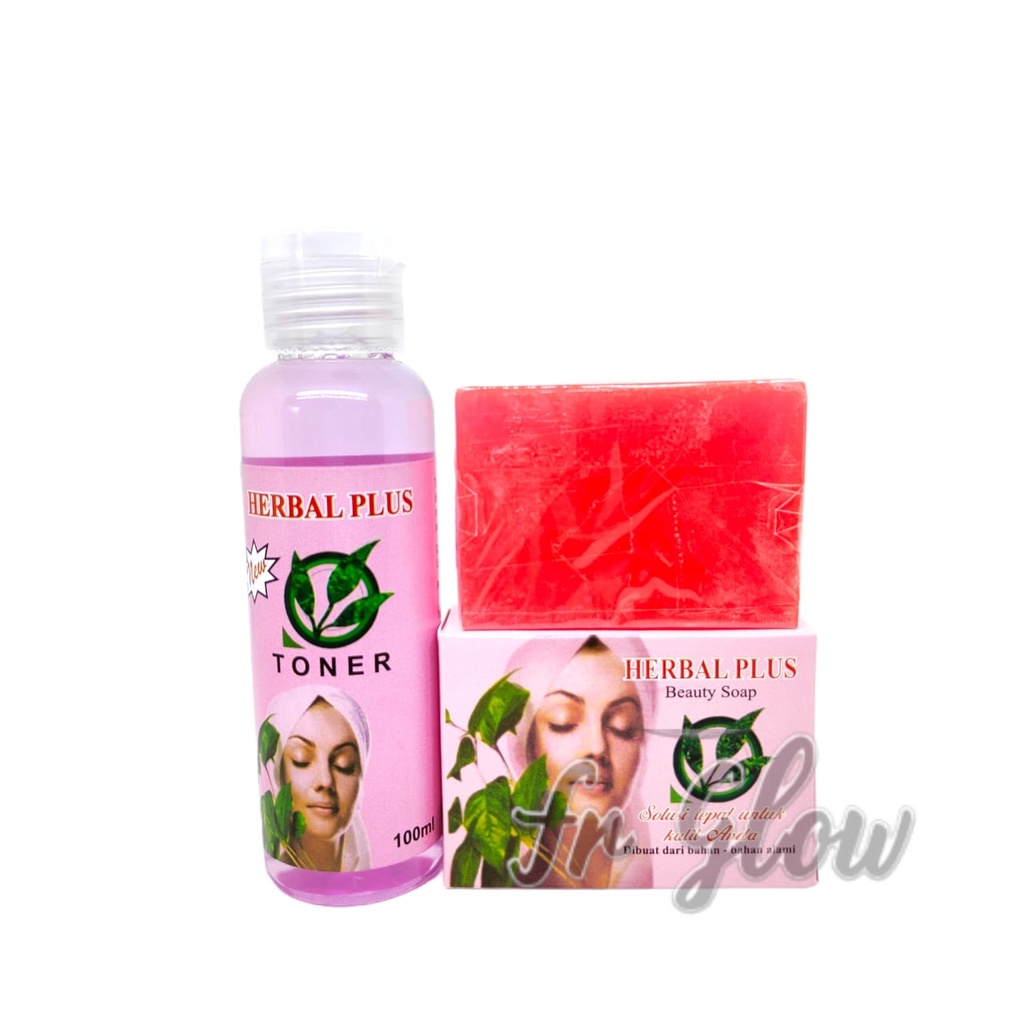 Paket Toner Herbal Plus Dan Sabun Herbal Plus Bpom