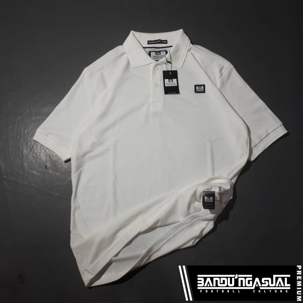 POLO WEEKEND OFFENDER (WHITE)