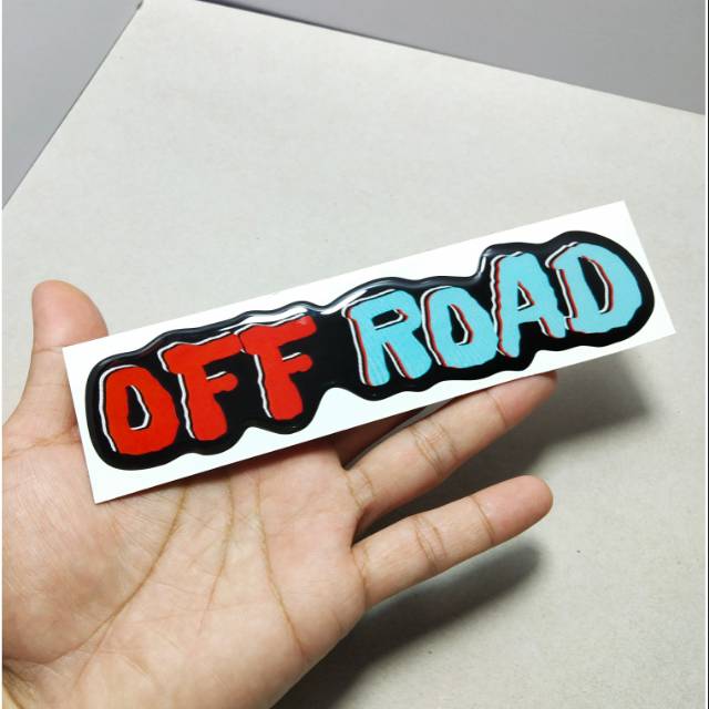 

Stiker offroad