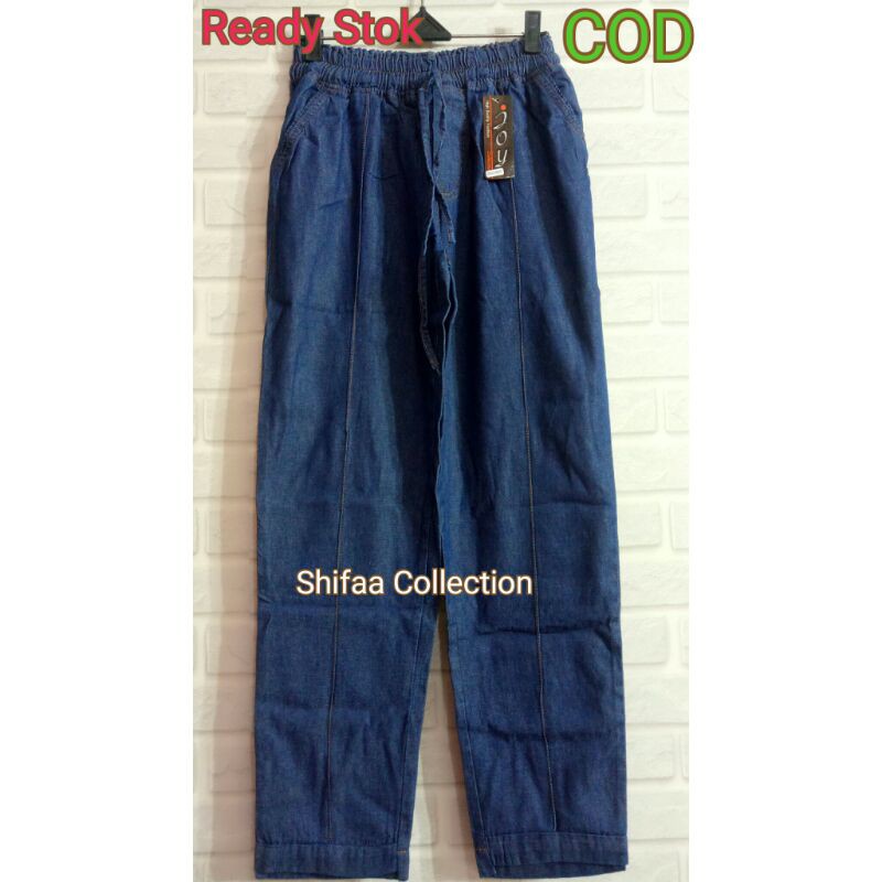 Celana Baggy Pants / Celana Panjang Wanita / Celana Jeans Panjang / Celana Panjang Baggy Pants Jeans Snow