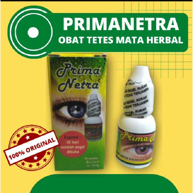 PRIMA NETRA OBAT TETES MATA HERBAL 100% PALING ORIGINAL MUJARAB