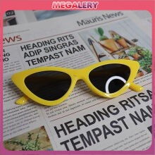 kacamata Style Triangle Vintage Kacamata Hitam Korean Segitiga Wanita/Pria Cat Eye sunglasses Kacamata mata kucing kupu-kupu