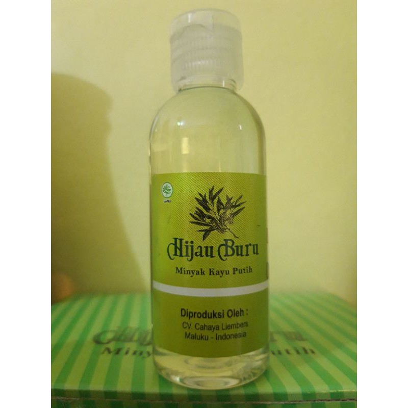 Minyak Kayu Putih Hijau Buru 60ml. oleh oleh ambon