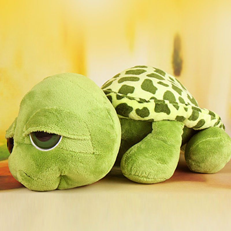 20CM/7.8in Big Eyes Turtle Plush Toys Tortoise Animals Dolls Kids Stuffed Toy