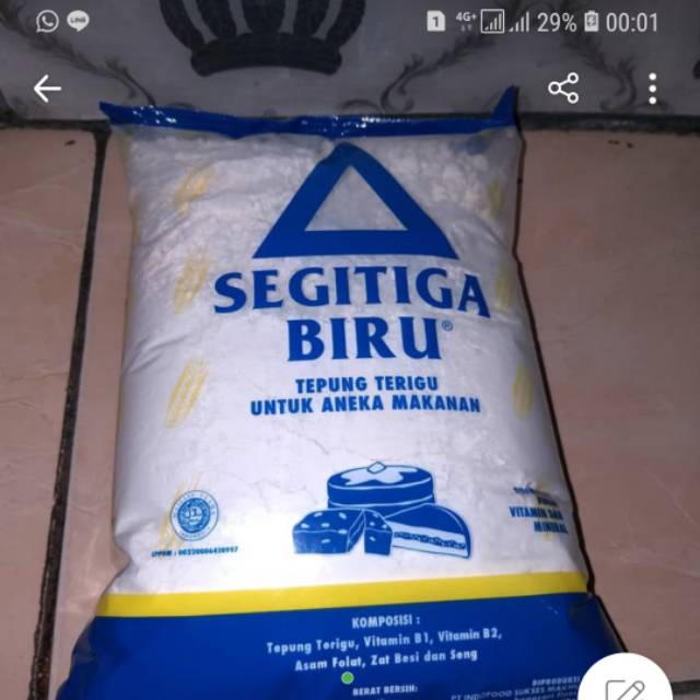 

Tepung Segitiga Biru 1 Kg