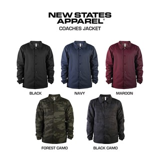 Jaket Polos Coaches Jacket New States Apparel 9820 Tahan 