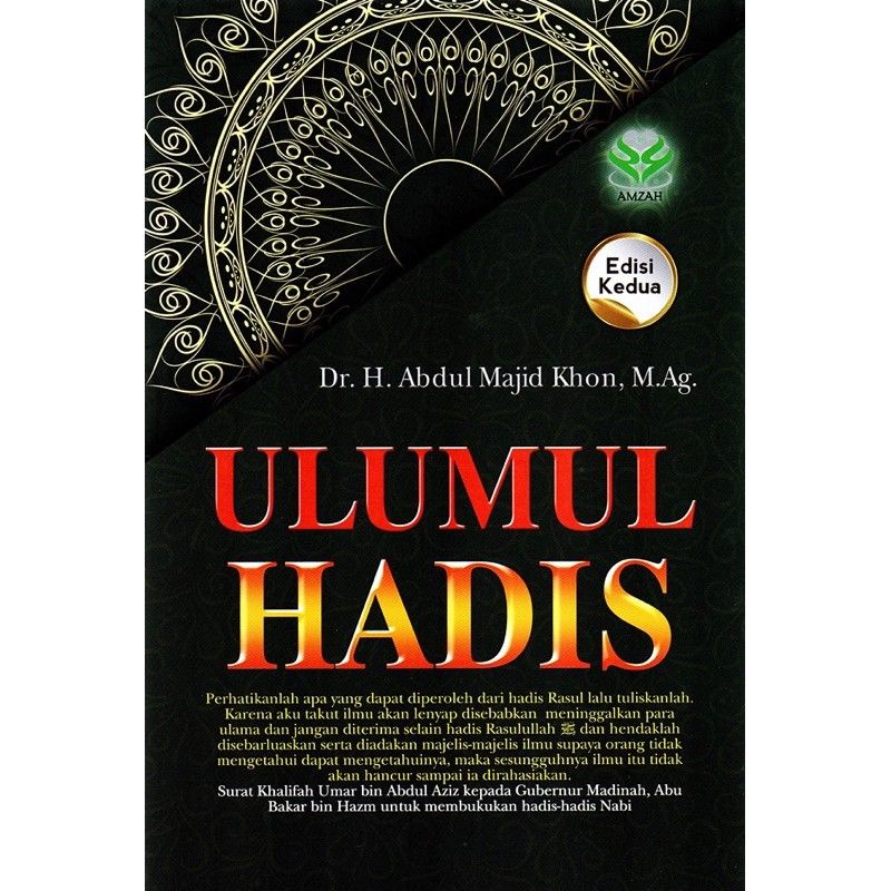 ULUMUL HADIS DR H ABDUL MAJID