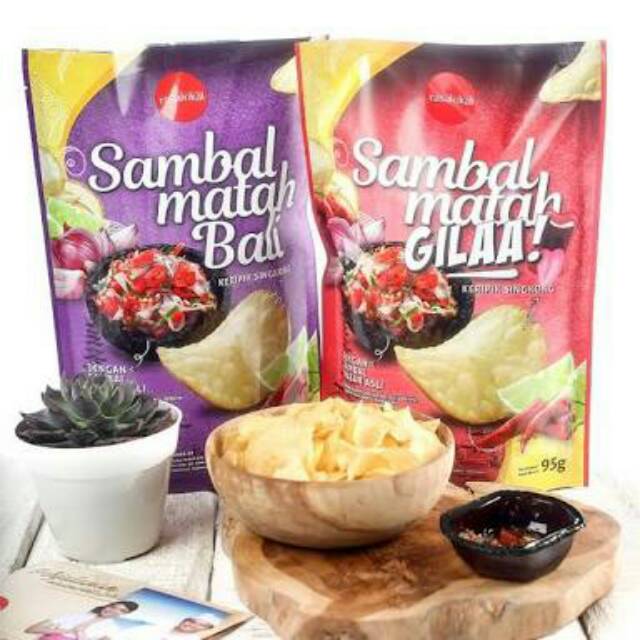 

Kripik sambal matah