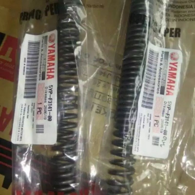 KDM_24 PER SHOCK SOK DEPAN JUPITER MX LAMA ASLI YAMAHA 5YP HARGA 2.PC-5YP