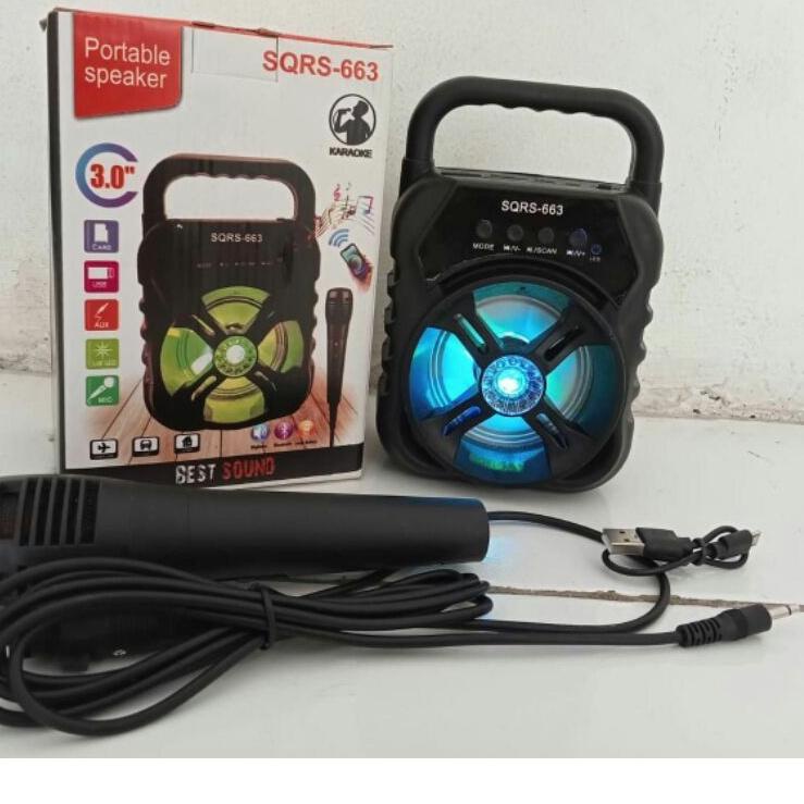 Menarik.. SPEAKER BLUETOOTH KARAOKE + MIX SPEKER