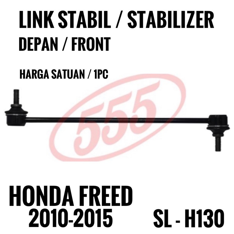 51320 SYY 555 Japan SL H130 Link Stabil Stabilizer Depan Honda Freed 2009 2010 2011 2012 2013 2014 2015