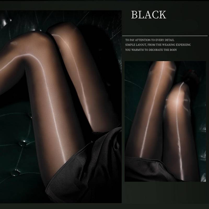 【Wetrose】Luxury 8D High Light Open Crotch Glossy Shiny Sexy Lace Stocking Pantyhose Buka Selangkangan Stoking