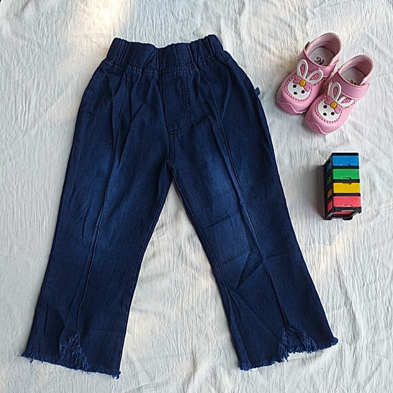 celana anak jeans  2-3 tahun / celana cutbray