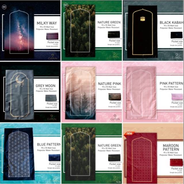 Sajadah Travel Gumun /Sajadah Pocket