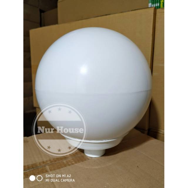 lampu taman bulat tiang magma diameter 25 cm