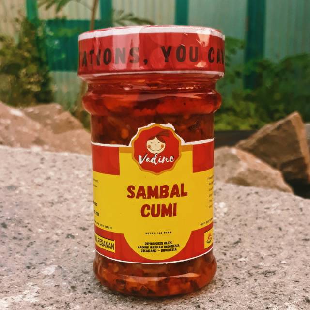 

Sambal CUMI _ Vadine Food _ 160 g