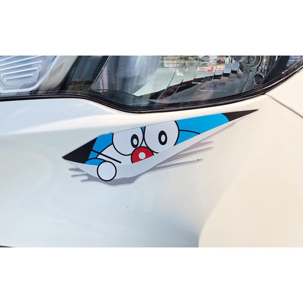 4 Pcs Sticker Dekorasi Penutup Goresan Cat Mobil