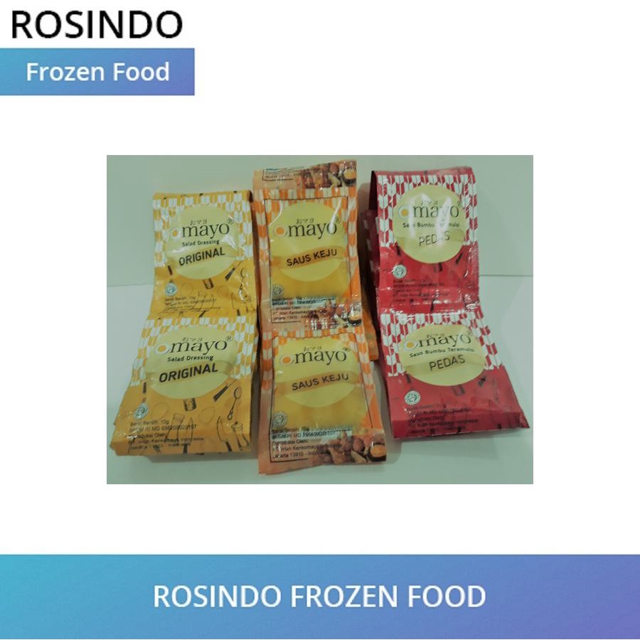 OMAYO MAYONAISE SACHET 10 @ 10 GR