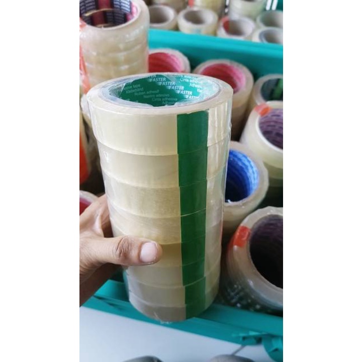 

1 ROLL ISOLASI BENING / SOLATIP SEDANG 6 PCS 1 INCH BENING & COKELAT (BISA COD)