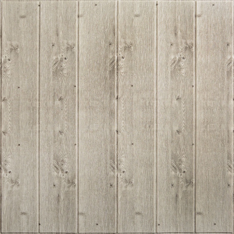 PROMO!!! Wallpaper Sticker Dinding / Wallfoam Stiker foam 3D Dekorasi Rumah Motif kayu Premium High Quality MURAH-abu