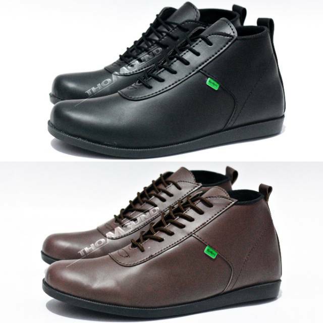 Promoo !!!! Sepatu slip on pria kickers casual slop formal kerja kantor kulit asli santai kuliah