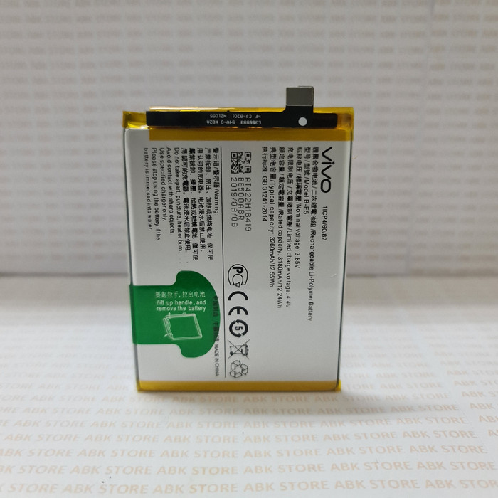 Batre Baterai Battery Vivo Y81 BE5 | Y83 B-E5 Original