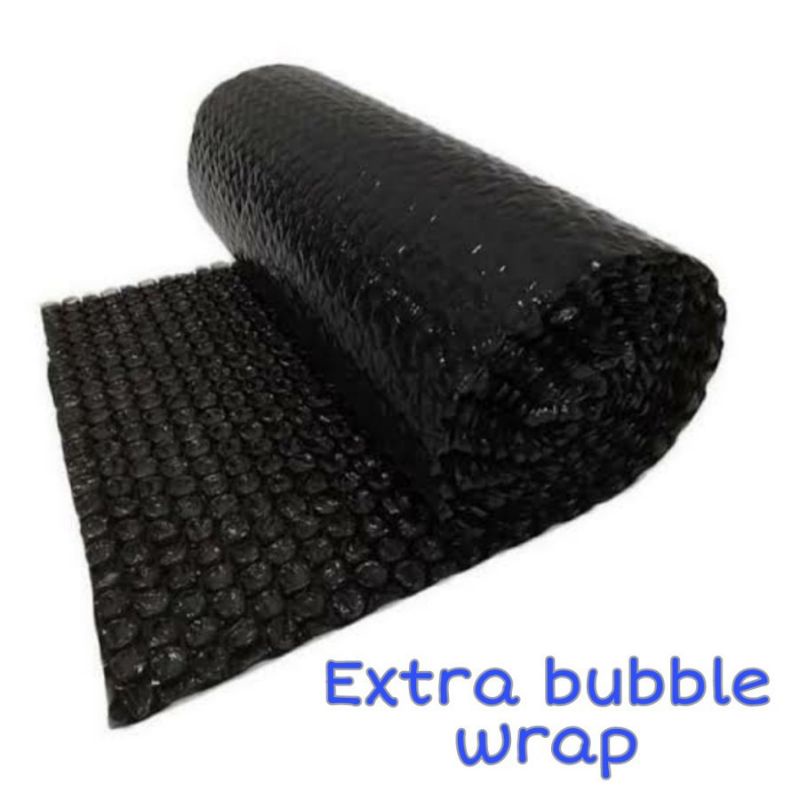 BUBBLE WRAP UNTUK EXTRA PACKING//TAMBAHAN BUBBLE UNTUK KEMANAN PACKING