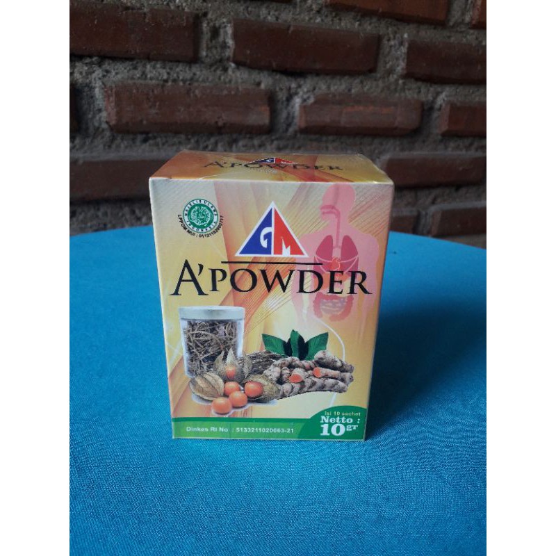 HERBAL GM A'POWDER (Herbal atasi keluhan Gangguan Pencernaan/Pernafasan)