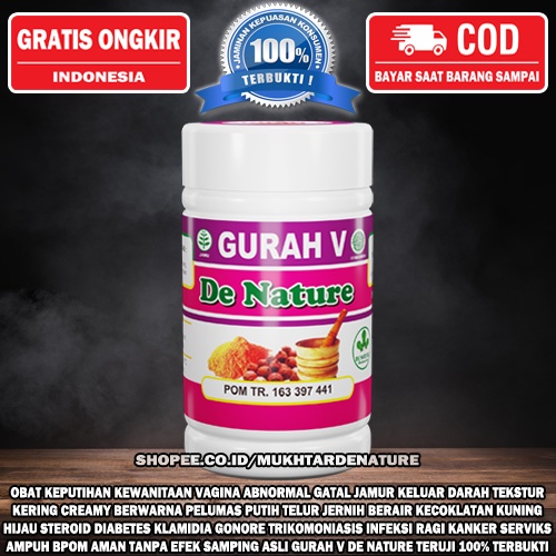 GRATIS ONGKIR Rp. 0 COD Harga Obat PENYEMBUH Penyakit Keputihan Keperawanan Perapat Kapsul GURAH Mis